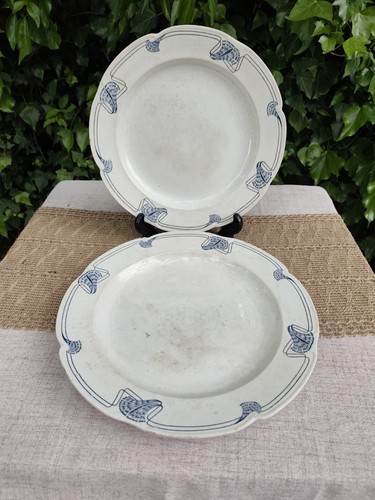 Lot plats creux faïence - 2,