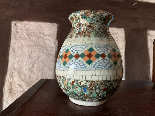 Vase signé gerbino vallauris - vase,