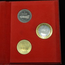 M4 - ECU DE CONFLANS STE HONORINE - Coffret Prestige 3 Pièces (1/3/10) - 1995