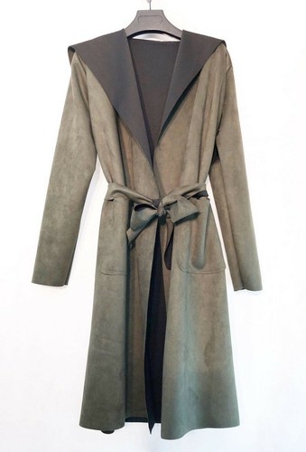 Veste trench femme ceinturée - veste,