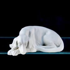 BENACCHIO pour TRIADE - Capodimonte figurine porcelaine Chien Braque de Weimar