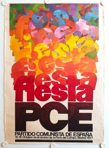 Affiche pce partie communiste - pce,