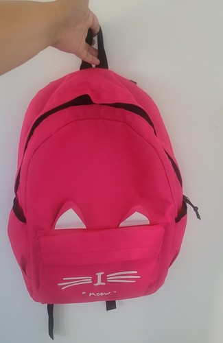Sac dos fille rose motif - à,
