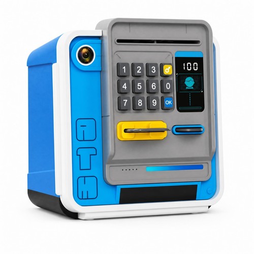 Tirelire atm fonctionnant sur - atm,