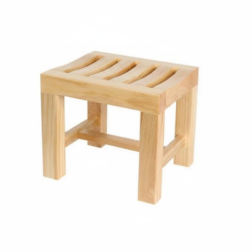 Tabouret bas carré structure - bas,