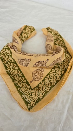 Echarpe imprimée bandana