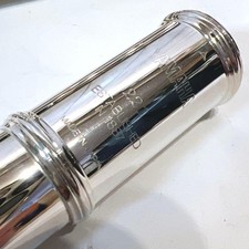 Flûte YAMAHA YFL-221 modèle tardif argentée utilisée avec étui rigide