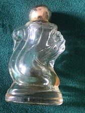 AVON FORME DE CYGNE EN VERRE RARE ANCIEN FLACON TASHA ANNEE 70 VIDE