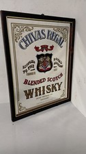 Miroir Publicitaire " Whisky Chivas Regal "