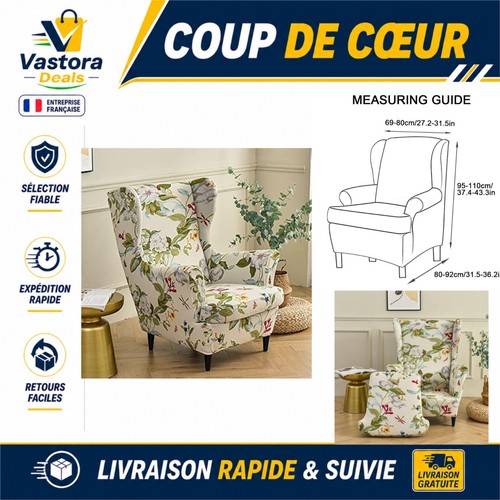Housse fauteuil oreilles - de,