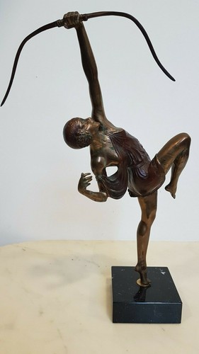 Bronze art déco archère - déco, "l'archère"