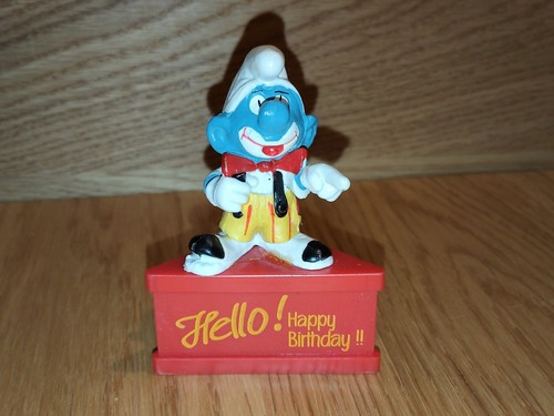 Figurine pvc schtroumpf - pvc,