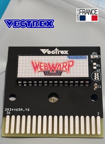 Vectrex jeu webwarp new - jeu,
