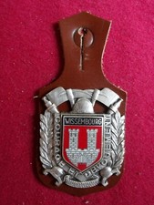 insigne de pompiers pucelle Sapeurs pompiers de Wissembourg (33A)