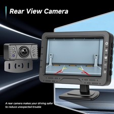 Caméra de Recul Sans Fil, 4.3 Pouces HD IPS Moniteur IP69, Rimoody A4103EU