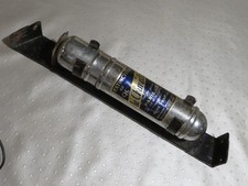 Extincteur le chimiste auto vintage ancien vieux chrome plombé origine support