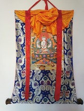 Thangka tibétain tchenrezi - de,