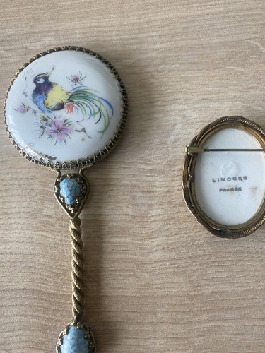 Miroir main ancien - à,