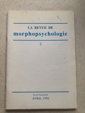 Revue de MORPHOPSYCHOLOGIE rétractation latéro-nasale Django Reinhardt