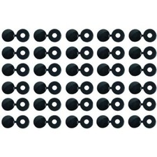 CAPUCHONS CACHE RIVETS NOIRS
