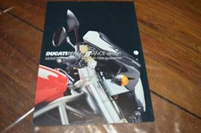brochures flyer  DUCATI performance desingn monster S4 carbon fiber accessorie