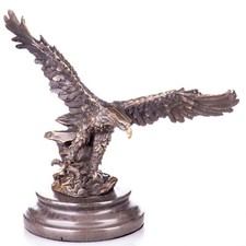 Sculpture aigle art déco - sculpture, en