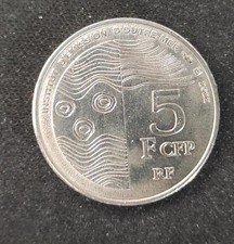 Polynésie Française Nouvelle Calédonie Wallis et Futuna pièce de 5 francs  2022