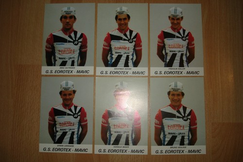Cyclisme cartes eorotex - cartes, eorotex-mavic