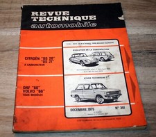 Revue technique Daf et Volvo 66 tous modèles