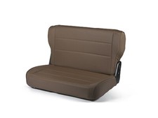 Banquette arrière marron