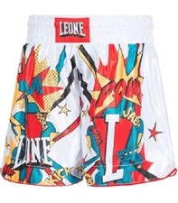 Pantalon Court Leone Thai Hero Enfant - Blanc Abj02 Original