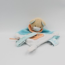 Doudou plat ours - , blanc
