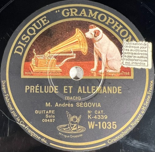 Andrès ségovia prélude et - andrès,