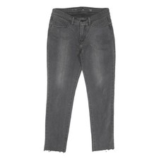 Jeans denim noir - denim, ourlet