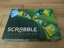 SCRABBLE Classique de 2 à 4 joueurs - Mattel 2012 - Occasion TBE