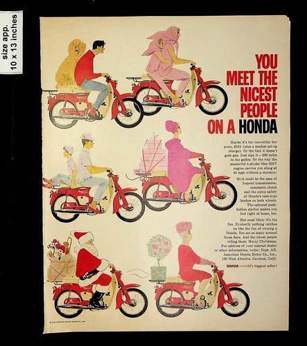1963 honda 50cc ohv motorcycle - 1963,