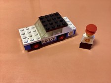 Lego System Référence 619. Voiture De Rallye Et Figurine. Vintage Années 70