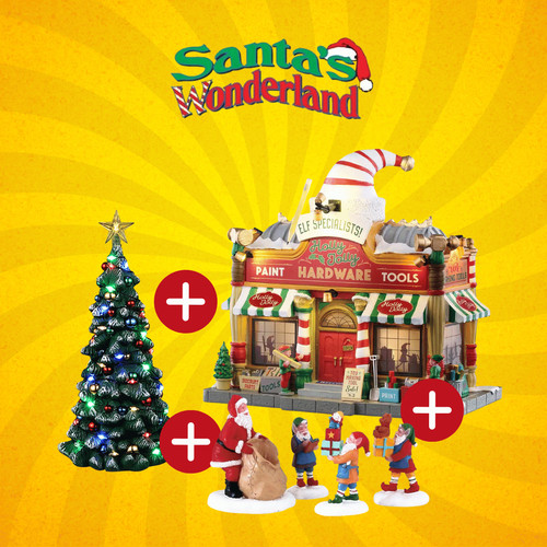 Offre lemax santa wonderland - lemax, santa's
