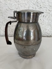 pichet isotherme Ancien Thermos à café métal argenté Allemagne vintage/7203V 1+L