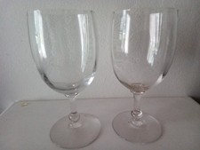 Baccarat Cristal 2 Verres  à Vin époque XIX ème