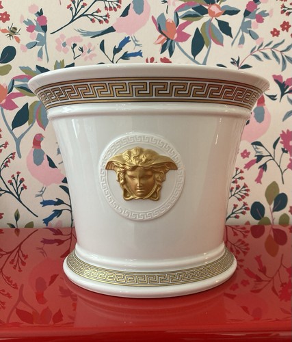 Cache pot porcelaine - en,