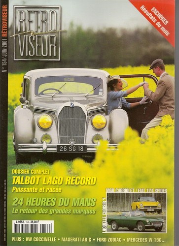 Retroviseur 154 talbot lago - 154,