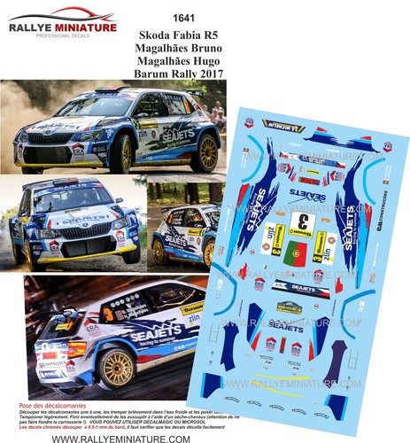 Decals ref 1641 skoda - ref,