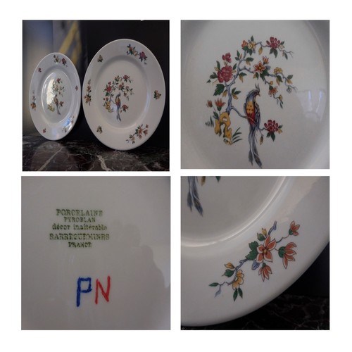 Assiettes plates porcelaine - assiettes,