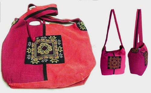 Sac port épaule - , tissu