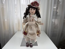 Poupée d'artiste poupée porcelaine 57 cm excellent état