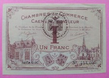 NECESSITE 1 FRANC CHAMBRE DE