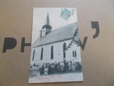 21 ORVILLE COTE D OR  L EGLISE TRES ANIMEES  VUE TRES RARE  1907