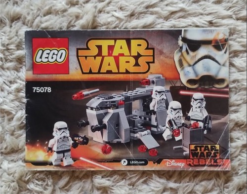 Lego star wars 75078 - lego, notice