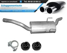 Peugeot 806 2.0 (1994–2002) silencieux arrière échappement avec homologation E
